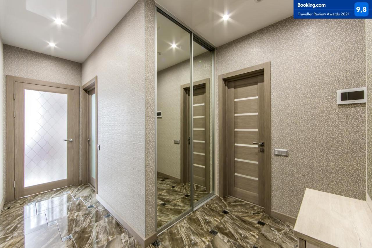 Стильна Квартира В Сучасному Комплексі Метро Нивки Kiev Exterior foto